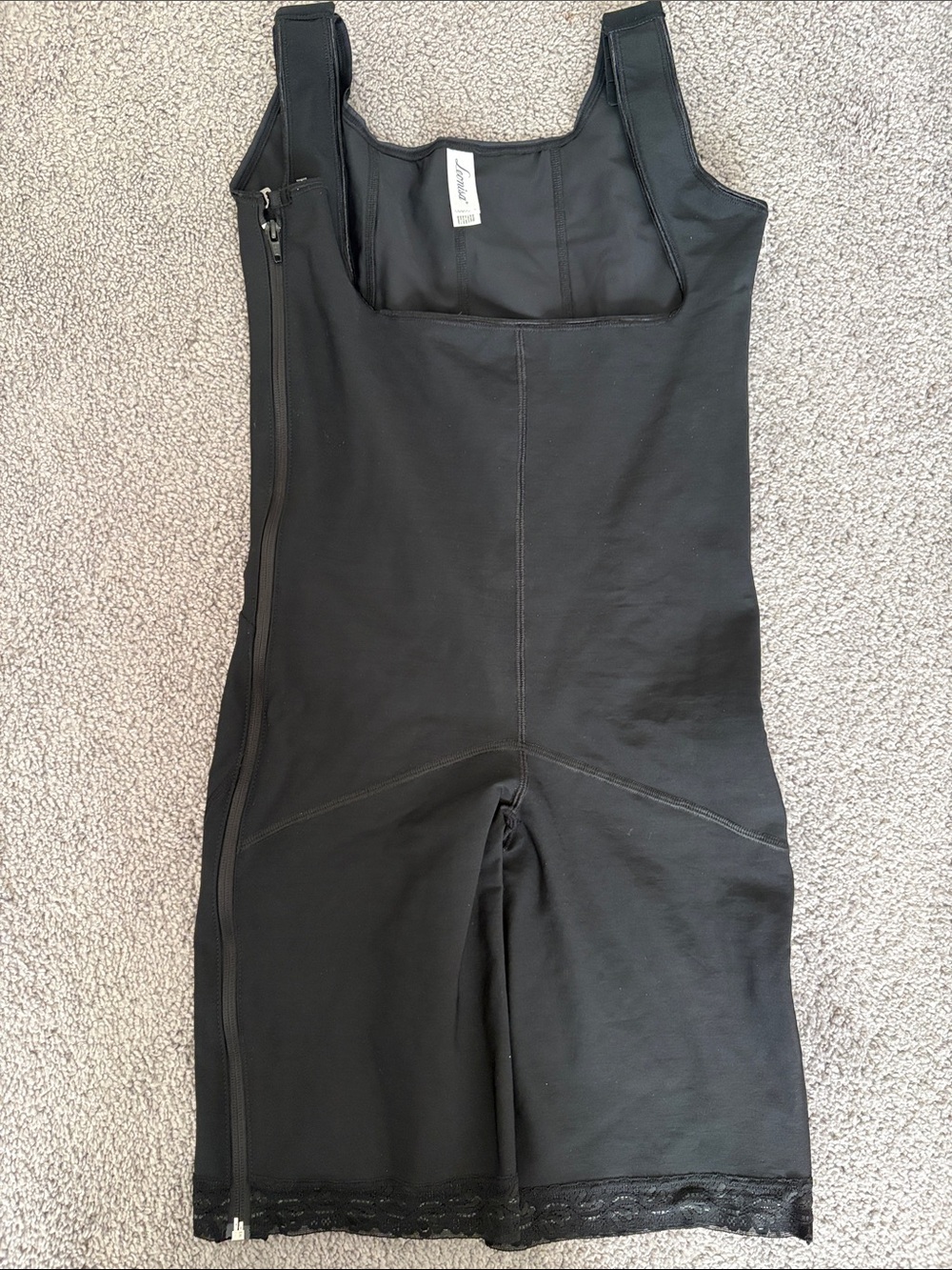 Leonisa Sculpting Body And Thigh Shaper (Adjustable Straps), Size L
